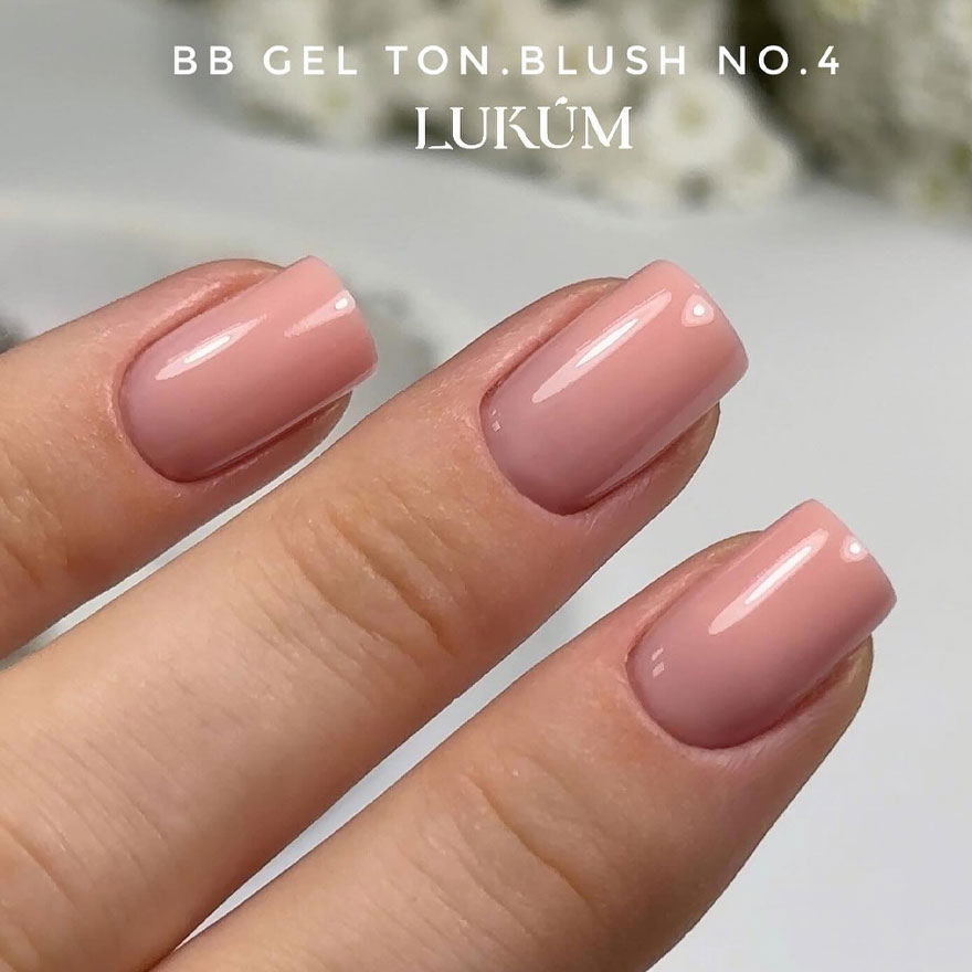 Lukum Гель для ногтей BB Crem Gel №04 Blush, 15 мл