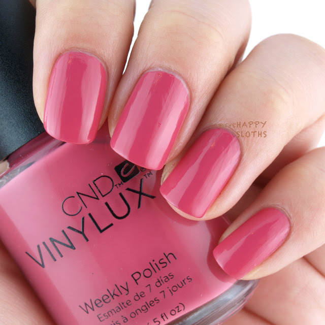 Лак CND Vinylux Weekly Polish - 207 Irreverent Rose (коралово-рожевий, емаль), 15 мл