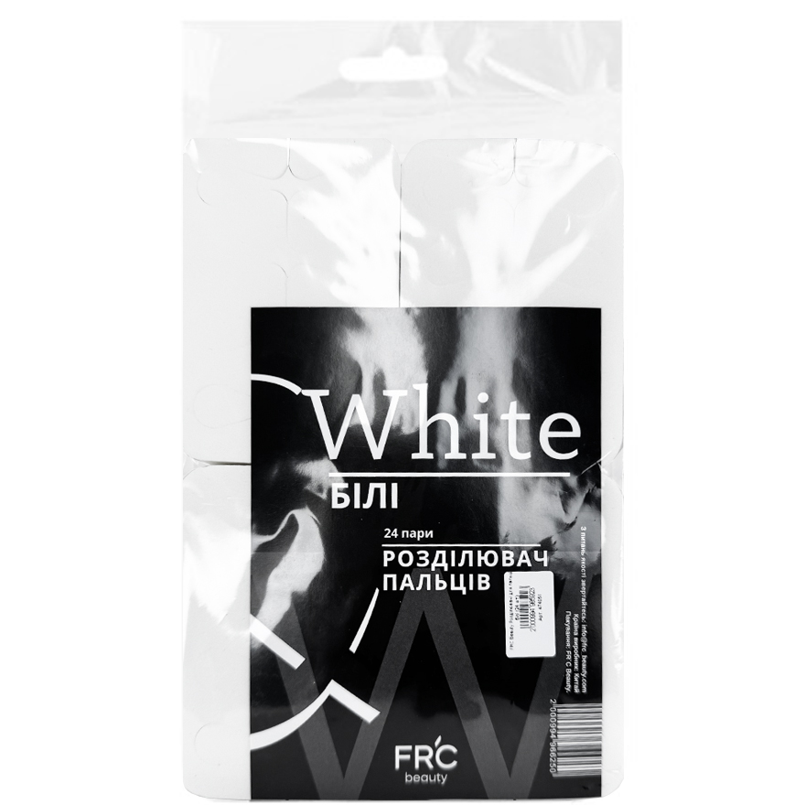 FRC Beauty Finger separators, white (24 pcs)