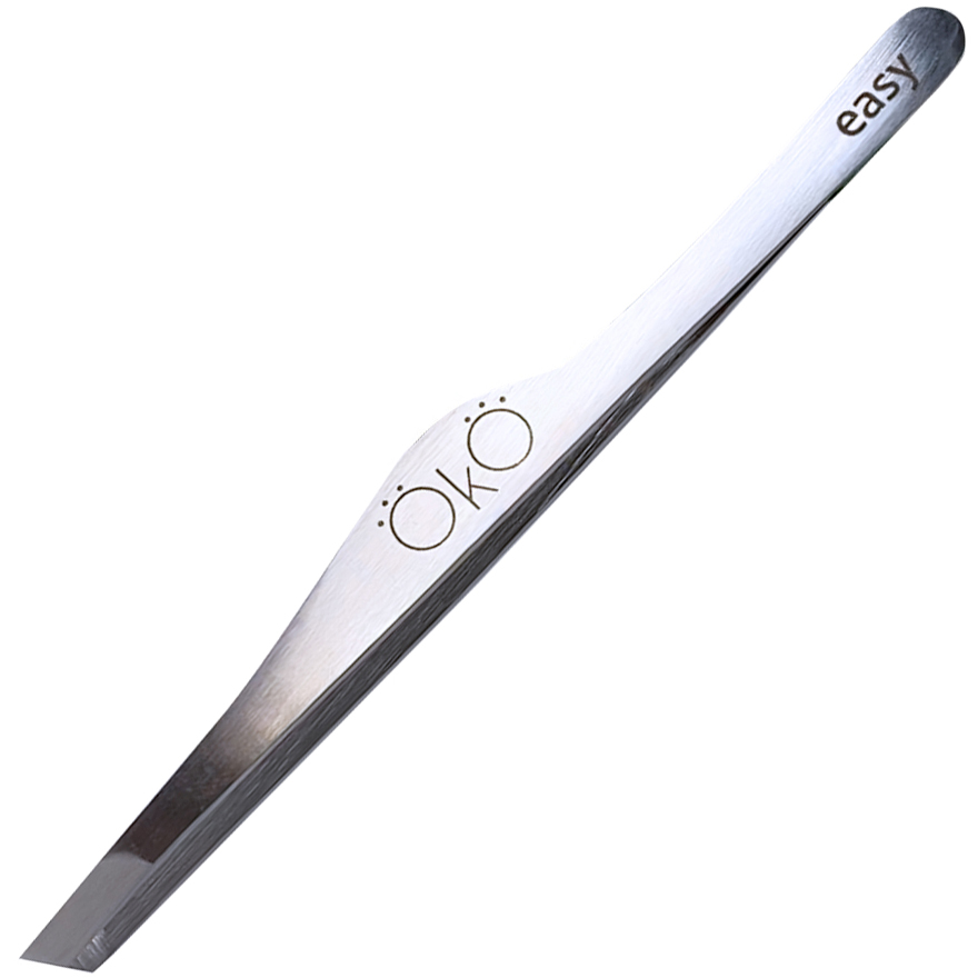OkO Easy Touch Eyebrow tweezers (manual sharpening)