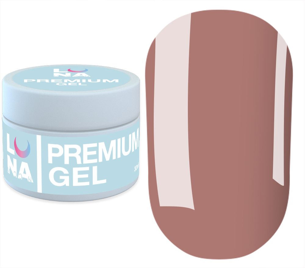 LUNA Гель для наращивания Gel Premium №05, 30 мл LUNA Гель для наращивания Gel Premium №05, 30 мл