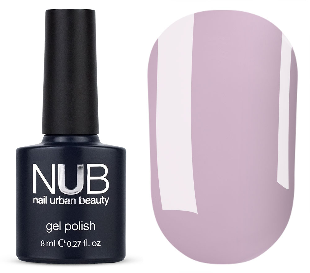 Гель-лак NUB 242 Pale Mauve (пастельний бузковий, емаль), 8 мл