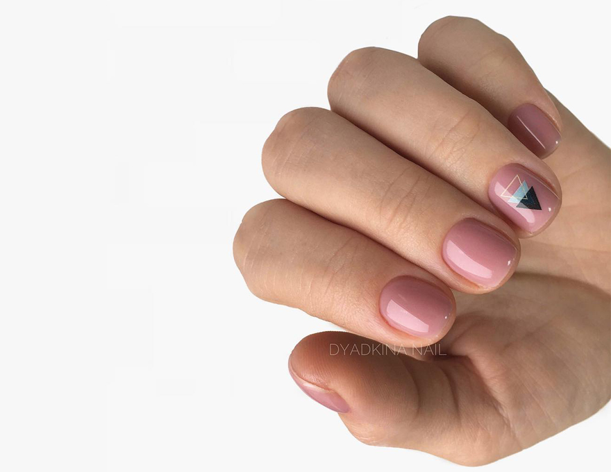 Gel Polish Komilfo French Collection F005 (warm beige, enamel, for French), 8 ml