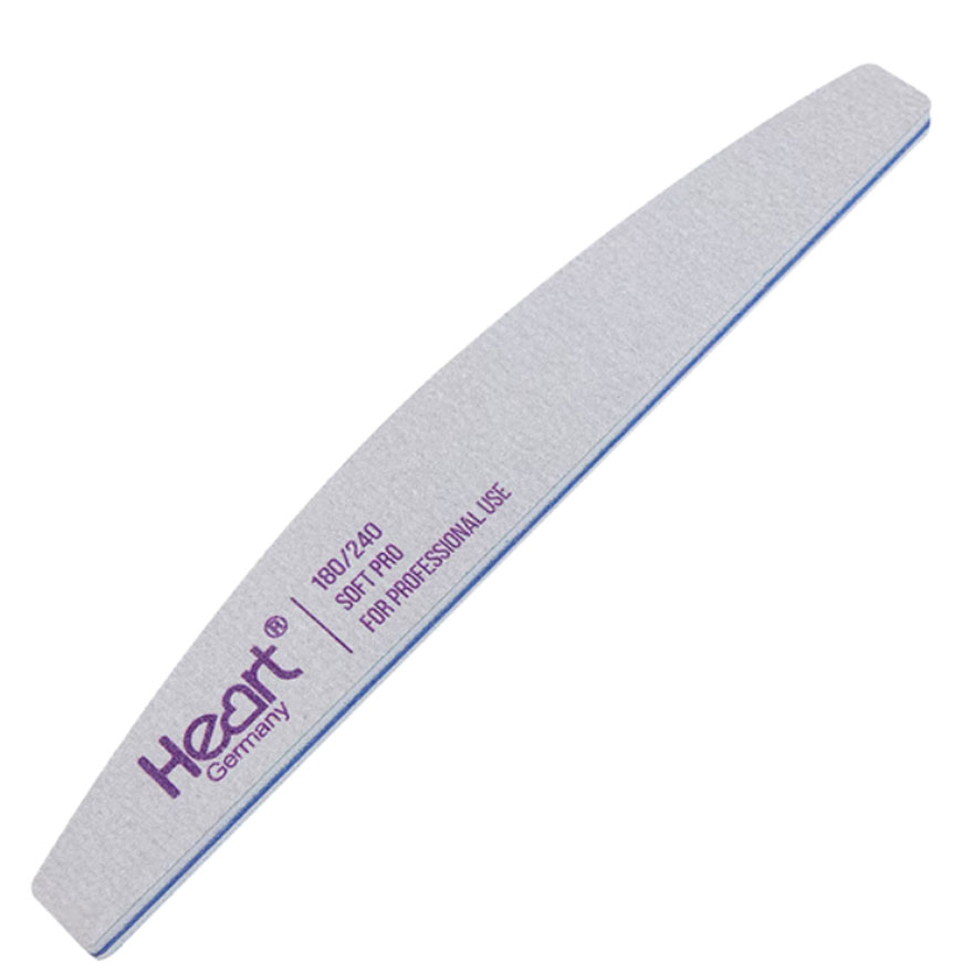 Пилка для нігтів HEART Half SOFT PRO 180/240