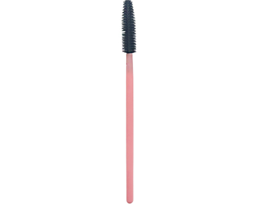 Hair brush, silicone, black on rye base (1 piece) Hair brush, silicone, black on rye base (1 piece)