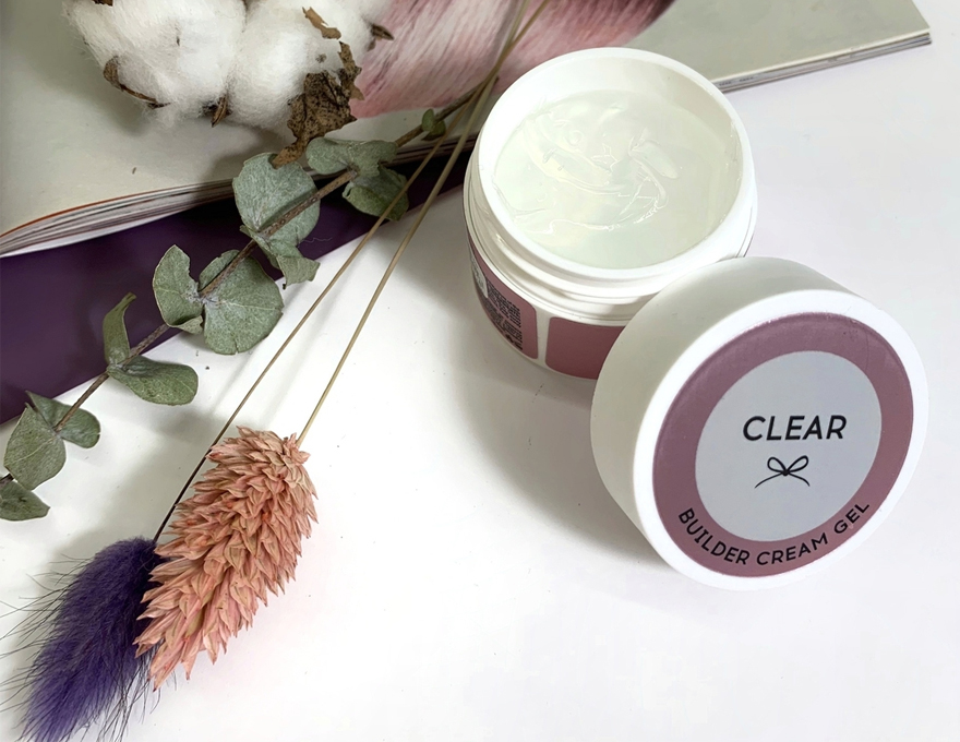 Couture Color Builder Cream Gel - Clear (transparent), 15 ml