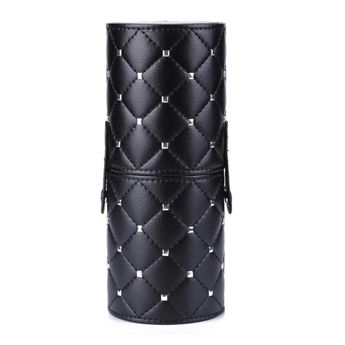 Brush storage tube black, length 20 cm