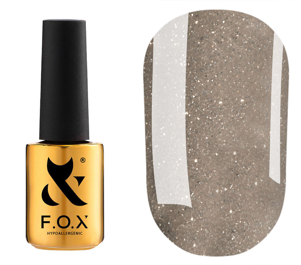 FOX Gel polish Sparkle 004, 7 ml