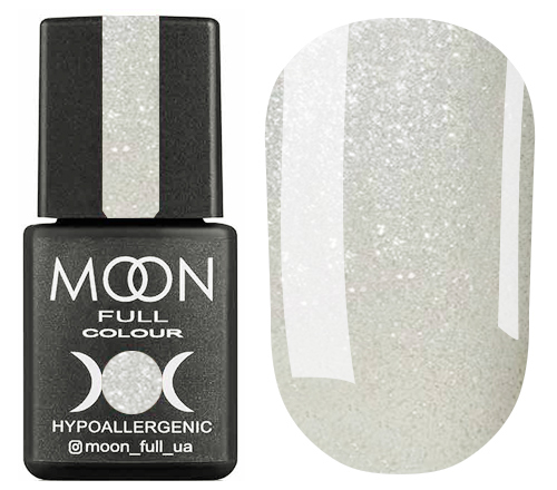 MOON FULL color Gel polish No. 312 gel-varnish (white pearl, with shimmer), 8 ml