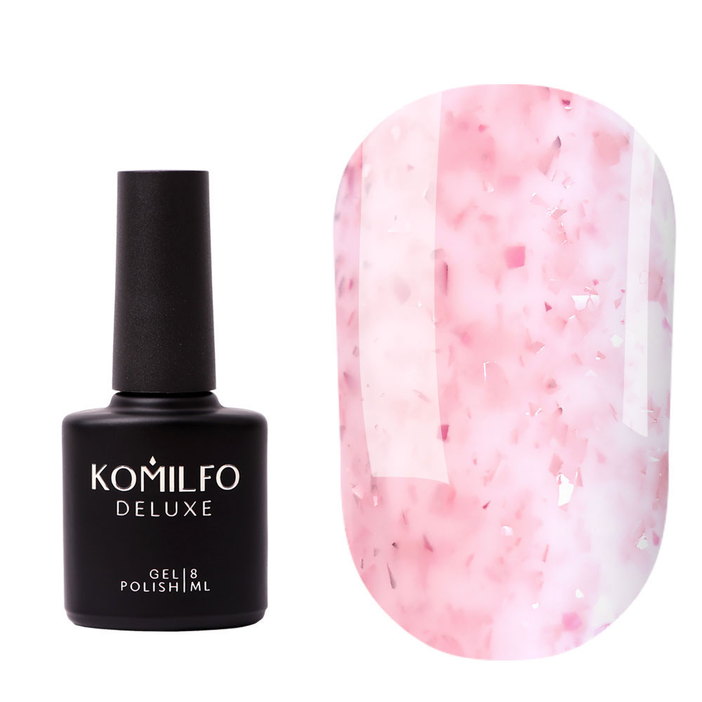 Komilfo Potal Base P017 (beige-pink with pink potal), 8 ml