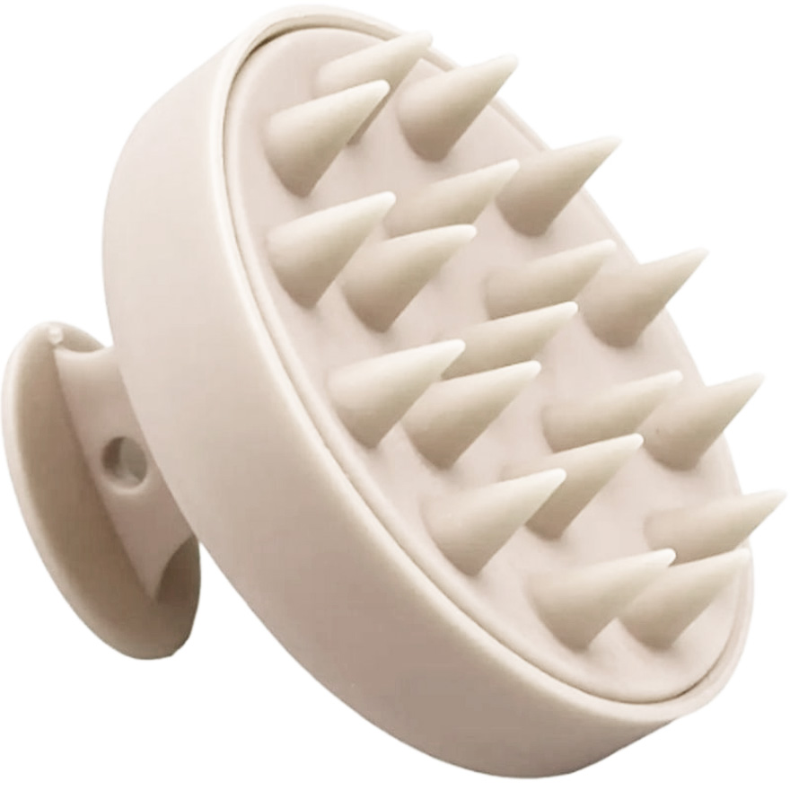 Massage silicone scalp brush, lilac