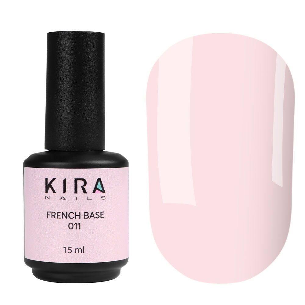 Kira Nails French Base 011, 15 мл Kira Nails French Base 011, 15 мл