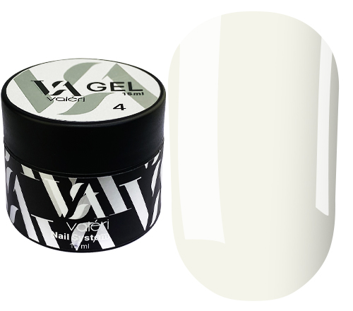 Valeri Nail Gel Builder Gel 04 Milk, 15 ml