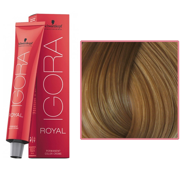 УЦЕНКА до 05.2026 Schwarzkopf IGORA Royal Профессиональная краска для волос 9.5-49 пастельный блондин бежевый фиолетовый, 60 мл