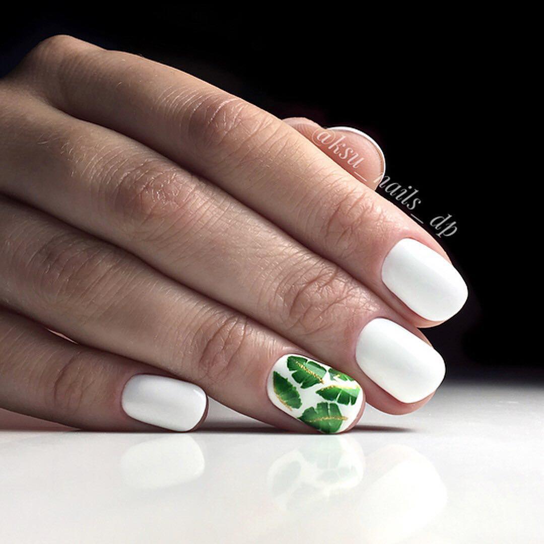Гель-лак Kira Nails №036 (білий, емаль), 6 мл