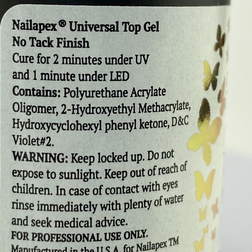 NailApex Top Pink Snake rye top, 15 ml