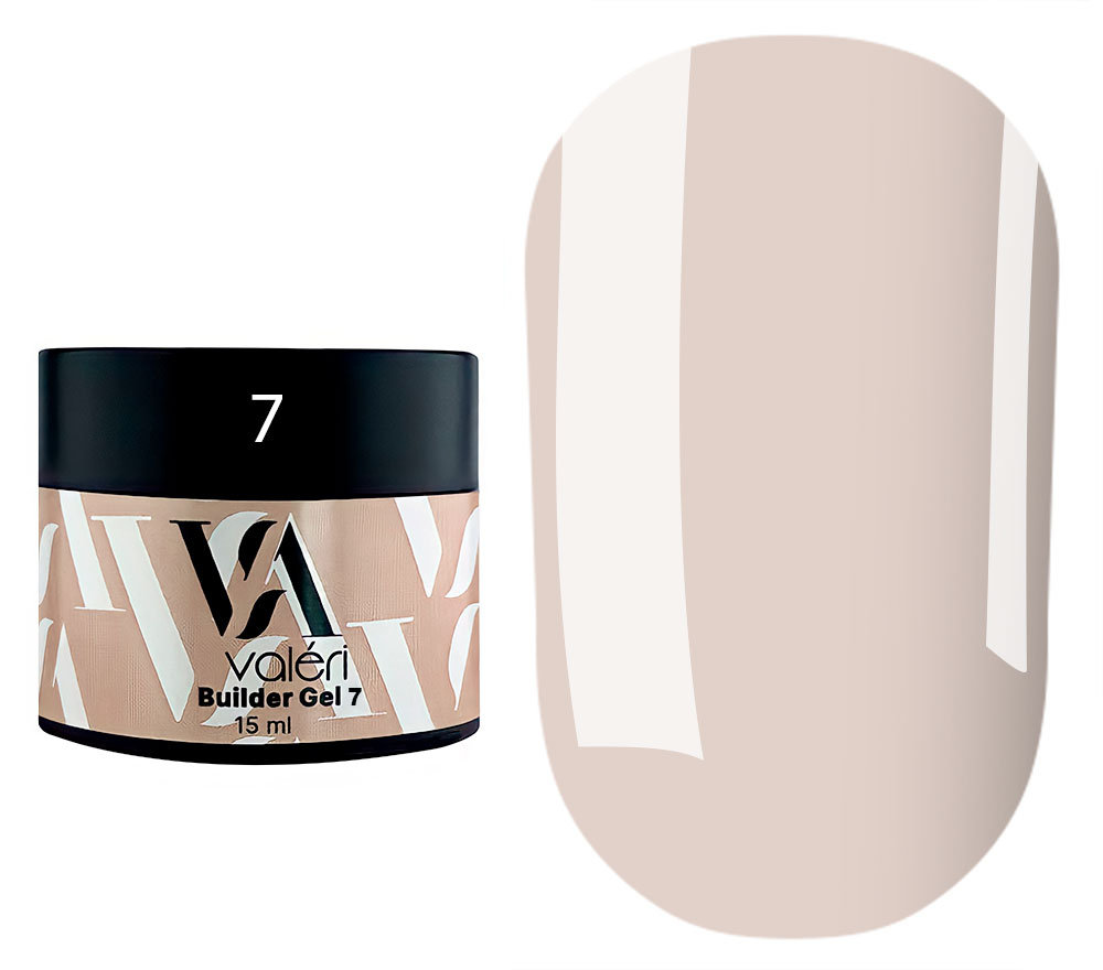Valeri Nail Gel Builder Gel 01 Nude, 15 ml