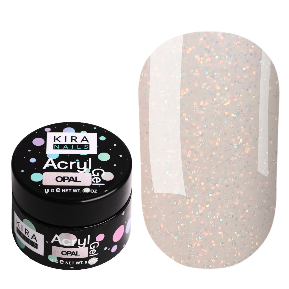 Kira Nails Acryl Gel - Opal, 15 g