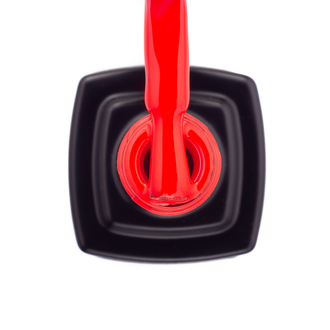 Kira Nails gel varnish No. 166 (piquant red, enamel), 6 ml