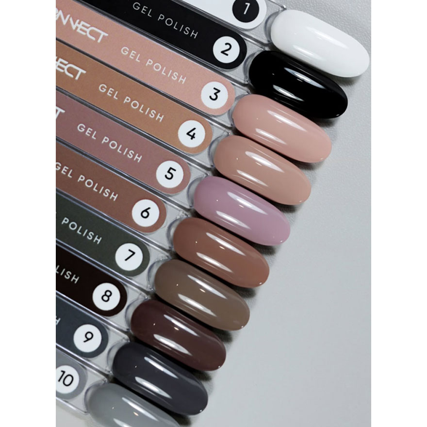 CONNECT Гель-лак для нігтів Gel Polish "Basic Collection" №02, 12 мл