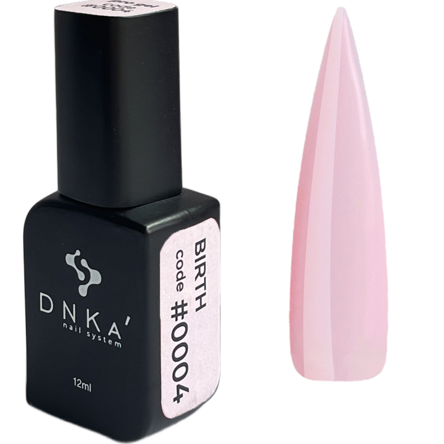 DNKa Pro Gel №004 Birth (ніжно-рожевий), 12 мл DNKa Pro Gel №004 Birth (ніжно-рожевий), 12 мл