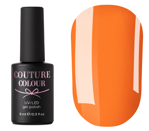 Гель-лак Couture Colour №138 (ярко-огненный, эмаль), 9 мл