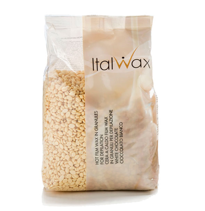 ITALWAX Hot wax granules White chocolate, 500 ml