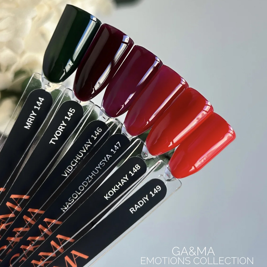 GA&MA Gel polish Emotions collection 146 vidchuvay, 10 ml