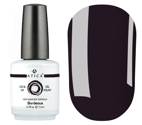 Atica Bordeaux GPM99 gel varnish (ripe cherry, enamel), 7.5 ml