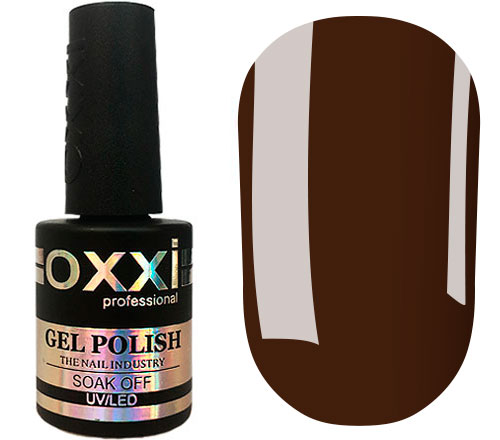 OXXI Гель-лак для ногтей №269 (молочный шоколад, эмаль), 10 мл