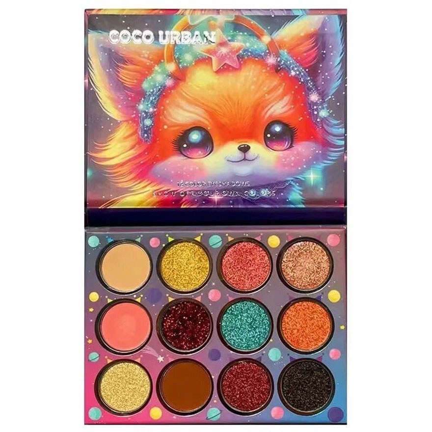 Палетка теней Coco Urban Лисичка