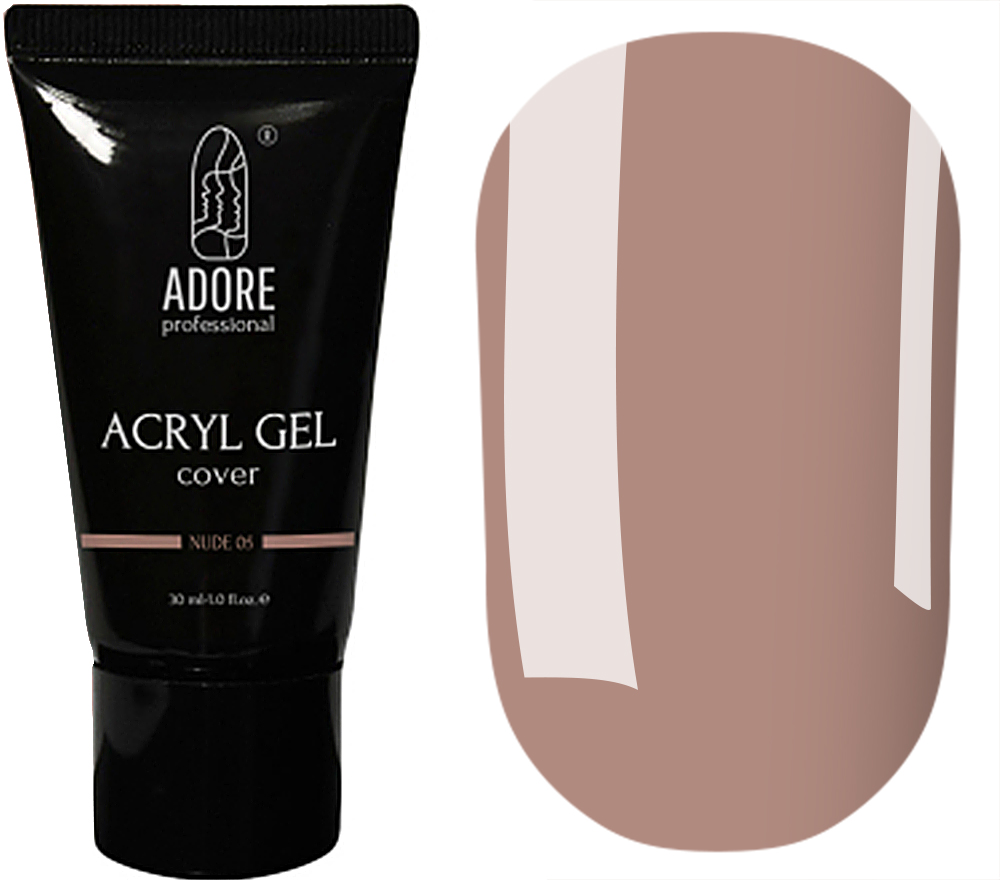 ADORE Acryl Gel №005 (натурально-бежевый), 30 мл