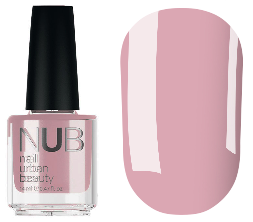Nail polish NUB 055 Kylie's Lips (smoky pink, enamel), 14 ml