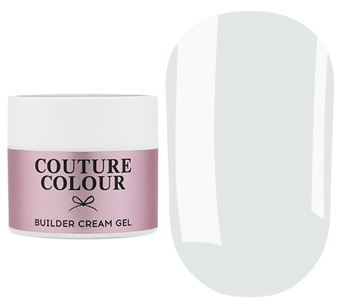 Couture Color Builder Cream Gel - Milky White, 15 ml