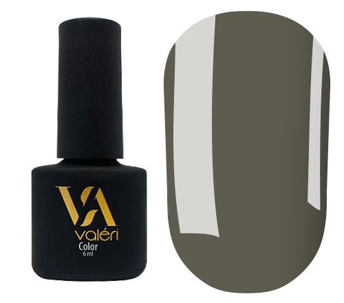 Гель-лак Valeri №092 (серо-коричневый, эмаль), 6 мл