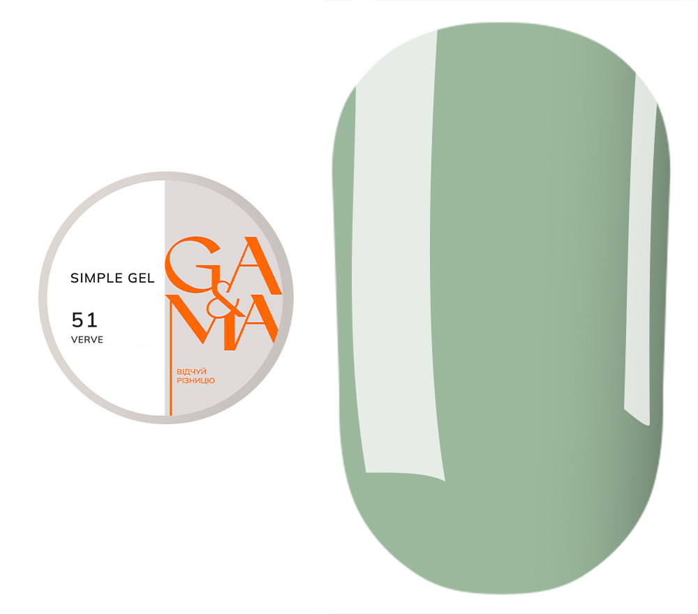GA&MA Gel sample Simple gel 001 Clear, 15 ml
