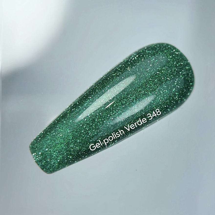Nails Of The Day гель-лак Gel polish Verde-348, 10 мл
