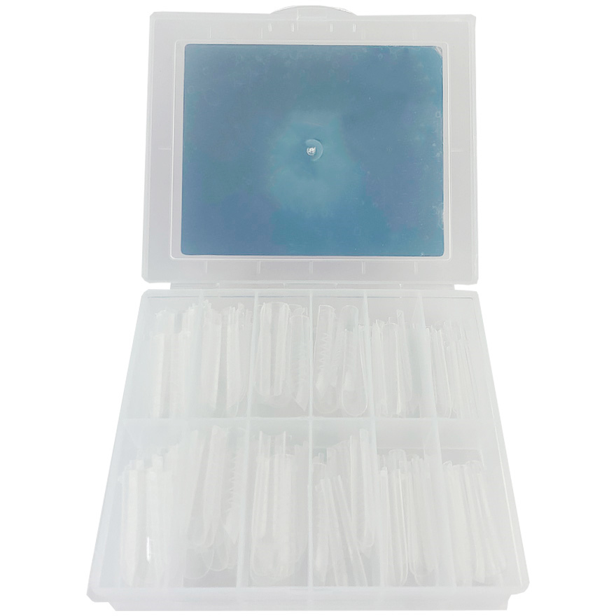 DNKa Верхні форми для моделювання Top Nail Forms Soft Square, 120 шт