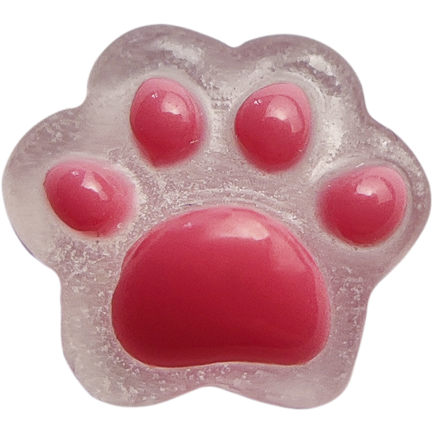 Декор для ногтей Paws, 9 х 9 мм , 1 шт в уп