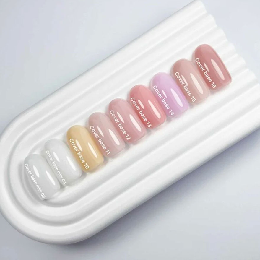 Nails Of The Day Cover base milk 03 (sweet milky), 10 ml