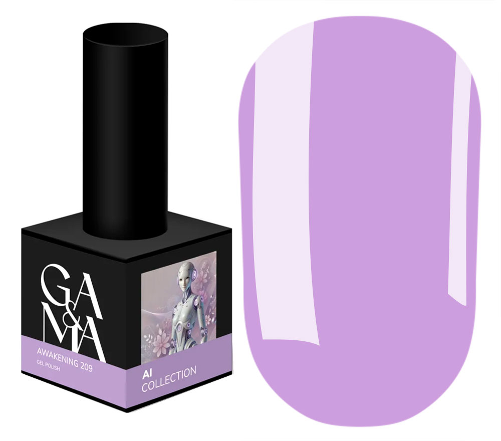 GA&MA Gel polish Art collection 153 Klod Mone, 10 ml