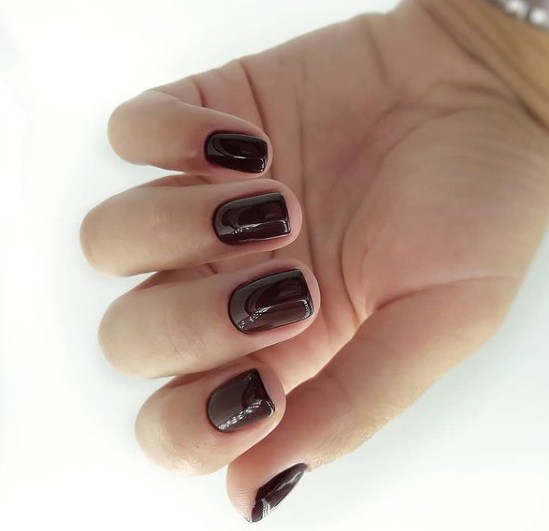 NUB 132 Beauty Mud gel varnish (chocolate, enamel), 8 ml