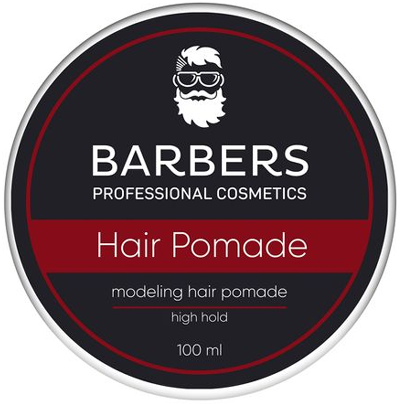 BARBERS Hair pomade Modeling Hair Pomade High Hold, 100 ml