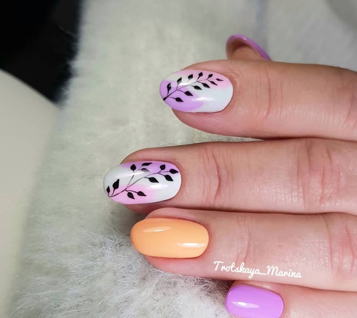 MOON FULL color Gel polish gel-varnish No. 612 (apricot, enamel), 8 ml