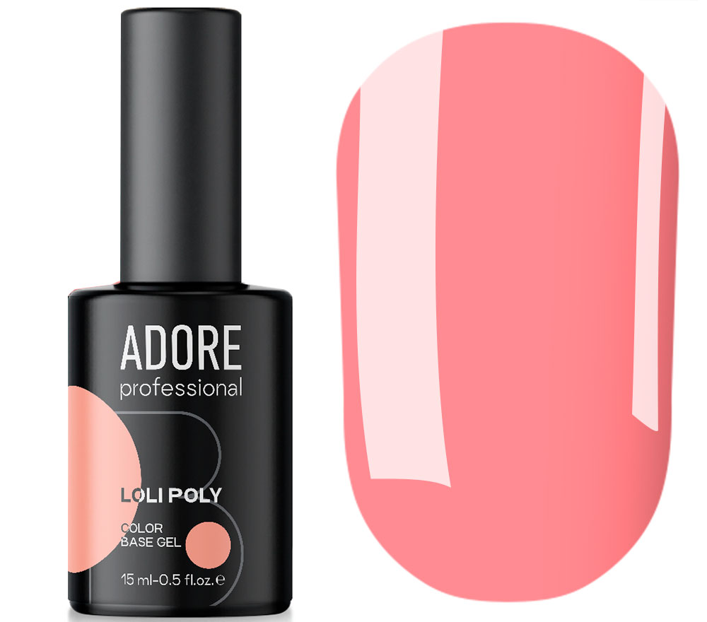 ADORE База для ногтей Loli Poly-Base №06, 15 мл