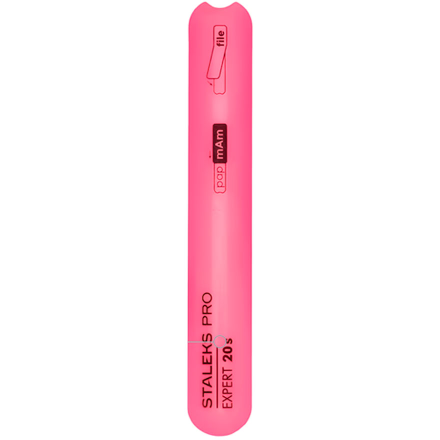 Staleks Pro - Основа для пилки пластикова скошена пряма EXPERT 20s (130 mm)