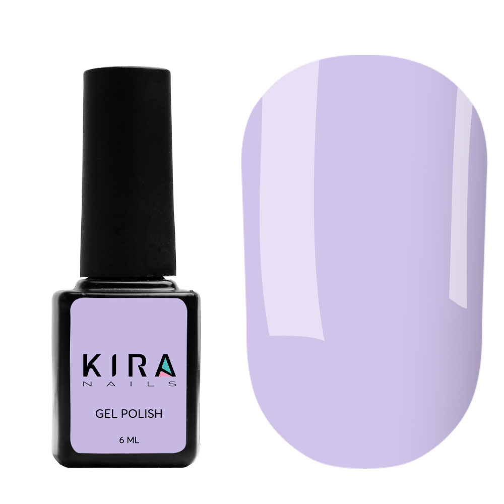 Kira Nails gel-varnish No. 167 (lavender tenderness, enamel), 6 ml