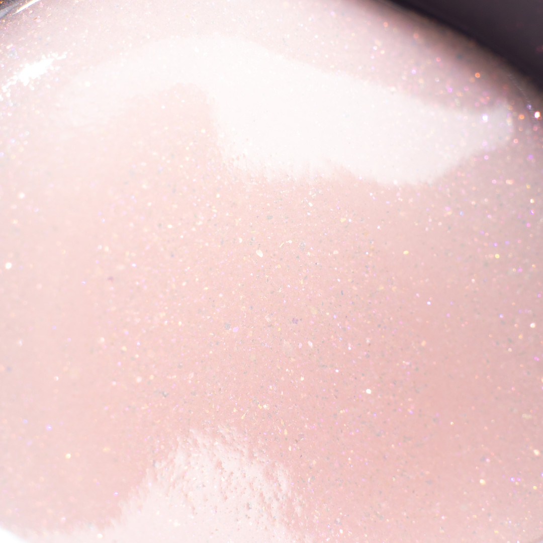 Kira Nails Acryl Gel Glitter Peach, 5 г