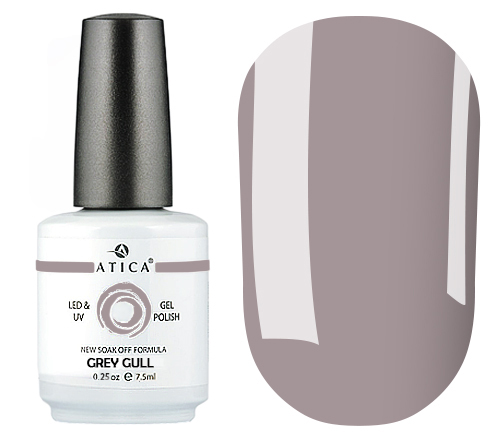Atica Gray Gull GPM05 gel-varnish (cappuccino, enamel), 7.5 ml