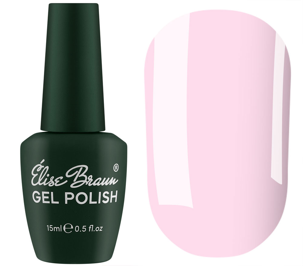 ELISE BRAUN Milky Pink Top Топ для нігтів, 15 мл
